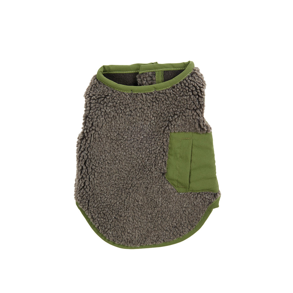 Boa Fleece Vest & Boa Fleece Scarf