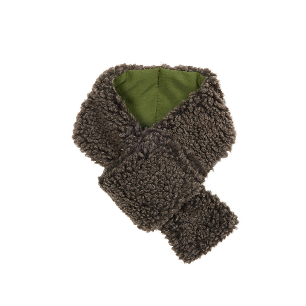 Boa Fleece Vest & Boa Fleece Scarf